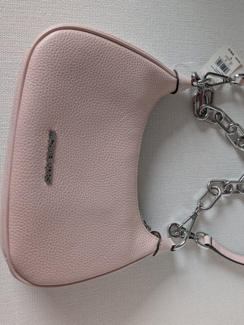 Michael Kors purse crossbody pouchette powder blush brand new